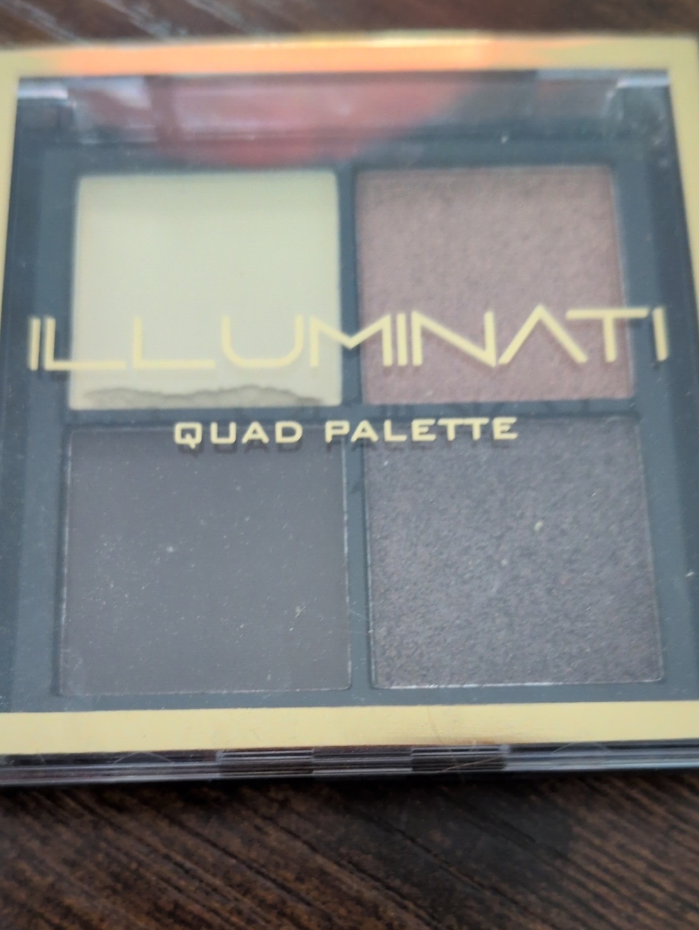 Quad Eyeshadow Palette - Neutral Brown & Cream Shades